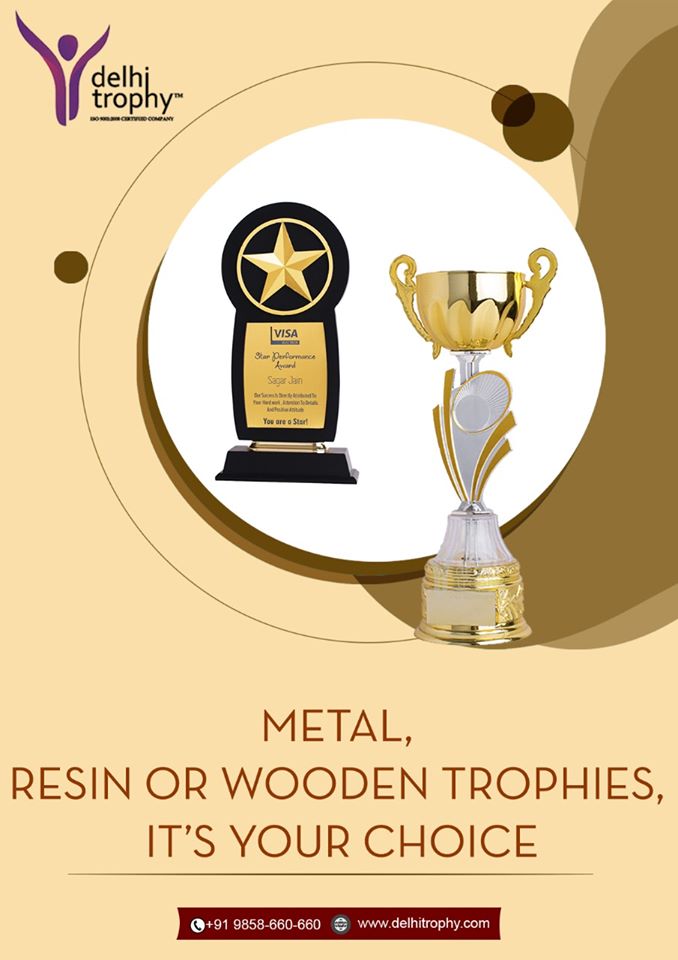 Delhi Trophy Trophy Manufacturers in Delhi, Awards Suppliers in Delhi